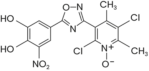 Figure 1 Structural formula of opicapone.
