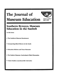 Cover image for Journal of Museum Education, Volume 11, Issue 4, 1986