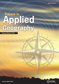 Cover image for Papers in Applied Geography, Volume 8, Issue 3, 2022