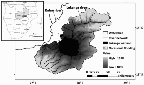 Figure 1: The Lukanga wetlands