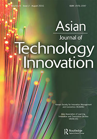 Cover image for Asian Journal of Technology Innovation, Volume 24, Issue 2, 2016