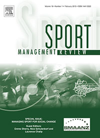 Cover image for Sport Management Review, Volume 18, Issue 1, 2015