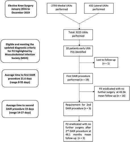 Figure 1. Summary flowchart according to STROBE recommendations illustrating the patients analysed.