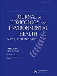 Cover image for Journal of Toxicology and Environmental Health, Part A, Volume 85, Issue 8, 2022
