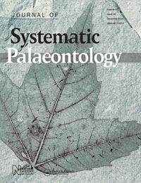 Cover image for Journal of Systematic Palaeontology, Volume 17, Issue 24, 2019
