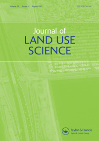 Cover image for Journal of Land Use Science, Volume 12, Issue 4, 2017