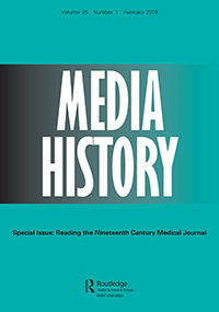 Cover image for Media History, Volume 25, Issue 1, 2019