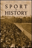 Cover image for Sport in History, Volume 34, Issue 2, 2014
