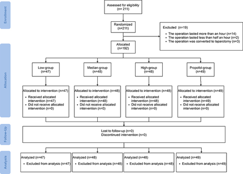 Figure 1 The CONSORT Flow Diagram.