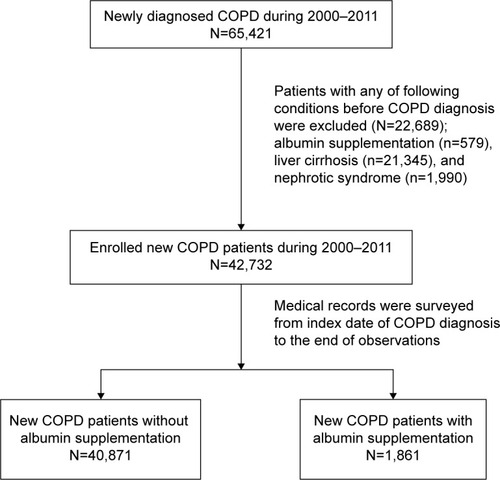 Figure 1 Flow chart of patient enrollment.