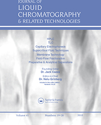Cover image for Journal of Liquid Chromatography & Related Technologies, Volume 41, Issue 19-20, 2018