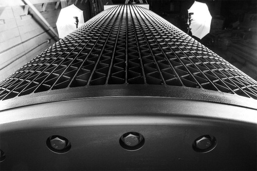 Figure 12. TAD Tri-Cell®Honeycomb® roll from Valmet (photo courtesy of Valmet).
