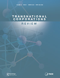 Cover image for Transnational Corporations Review, Volume 12, Issue 1, 2020