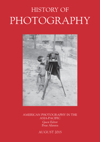 Cover image for History of Photography, Volume 39, Issue 3, 2015