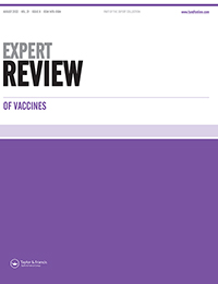Cover image for Expert Review of Vaccines, Volume 21, Issue 8, 2022