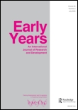 Cover image for Early Years, Volume 26, Issue 1, 2006