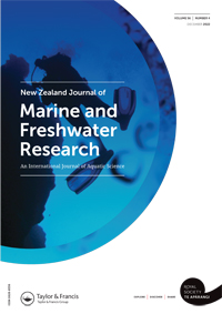 Cover image for New Zealand Journal of Marine and Freshwater Research, Volume 56, Issue 4, 2022