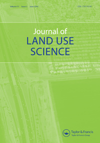 Cover image for Journal of Land Use Science, Volume 11, Issue 3, 2016