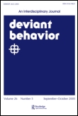 Cover image for Deviant Behavior, Volume 26, Issue 4, 2005