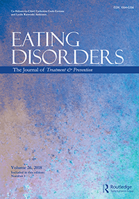Cover image for Eating Disorders, Volume 26, Issue 3, 2018