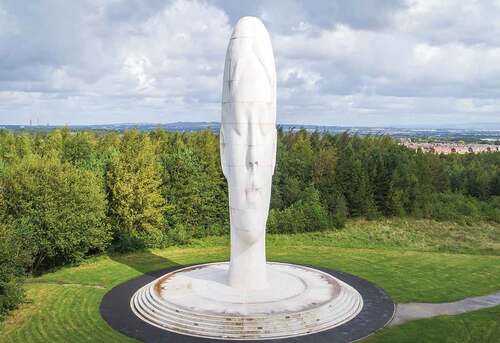 Figure 1. Dream, by Jaume Plensa, St Helens, 2009. Photo credit: Steve Samosa Photography. Courtesy of St. Helens Council.
