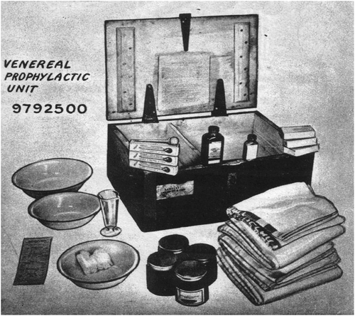 Figure 1. US military venereal prophylactic unit.