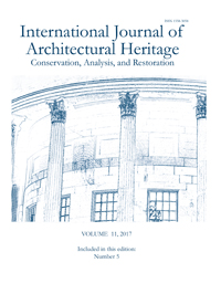 Cover image for International Journal of Architectural Heritage, Volume 11, Issue 5, 2017