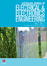 Cover image for Australian Journal of Electrical and Electronics Engineering, Volume 7, Issue 1, 2010