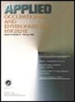 Cover image for Applied Occupational and Environmental Hygiene, Volume 5, Issue 4, 1990