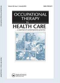 Cover image for Occupational Therapy In Health Care, Volume 30, Issue 1, 2016
