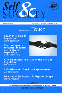 Cover image for Self & Society, Volume 37, Issue 2, 2009