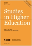 Cover image for Studies in Higher Education, Volume 33, Issue 3, 2008