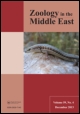 Cover image for Zoology in the Middle East, Volume 59, Issue 4, 2013