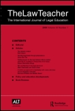 Cover image for The Law Teacher, Volume 33, Issue 2, 1999