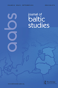 Cover image for Journal of Baltic Studies, Volume 50, Issue 3, 2019