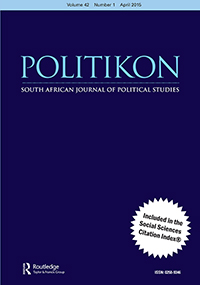 Cover image for Politikon, Volume 42, Issue 1, 2015