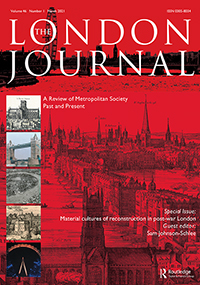 Cover image for The London Journal, Volume 46, Issue 1, 2021
