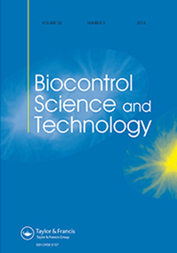 Cover image for Biocontrol Science and Technology, Volume 26, Issue 5, 2016