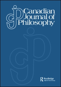 Cover image for Canadian Journal of Philosophy, Volume 22, Issue sup1, 1992
