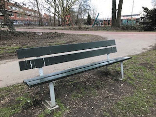 Figure 2. Favorite bench of my father. Source: Authors.
