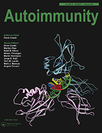 Cover image for Autoimmunity, Volume 53, Issue 1, 2020