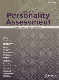 Cover image for Journal of Personality Assessment, Volume 104, Issue 1, 2022