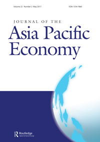 Cover image for Journal of the Asia Pacific Economy, Volume 22, Issue 2, 2017
