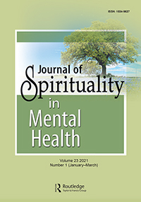 Cover image for Journal of Spirituality in Mental Health, Volume 23, Issue 1, 2021