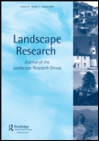 Cover image for Landscape Research, Volume 36, Issue 4, 2011