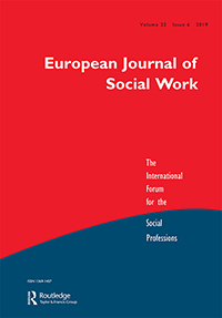 Cover image for European Journal of Social Work, Volume 22, Issue 6, 2019