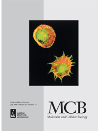 Cover image for Molecular and Cellular Biology, Volume 29, Issue 14, 2009