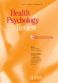 Cover image for Health Psychology Review, Volume 16, Issue 3, 2022