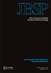Cover image for Journal of the British Society for Phenomenology, Volume 46, Issue 2, 2015