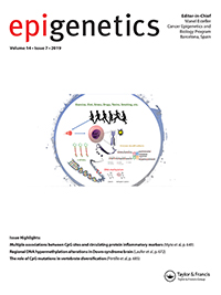 Cover image for Epigenetics, Volume 14, Issue 7, 2019